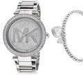  Shop Authentic Michael Kors Parker Silver Dial Silver Steel Strap Watch for Women - MK5925 - Luxxuri