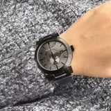  Shop Authentic Burberry The City Black Dial Black Steel Strap Watch for Men - BU9902 - Luxxuri