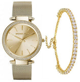  Shop Authentic Michael Kors Darci Gold Dial Gold Mesh Bracelet Watch for Women - MK3368 - Luxxuri