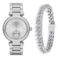  Shop Authentic Michael Kors Skylar Silver Dial Silver Steel Strap Watch for Women - MK5866 - Luxxuri