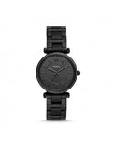  Shop Authentic Fossil Carlie Black Dial Black Steel Strap Watch for Women - ES4488 - Luxxuri