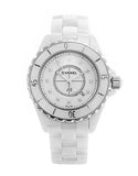  Shop Authentic Chanel J12 Diamonds Ceramic White Dial White Steel Strap Watch for Women - J12 H1628 - Luxxuri