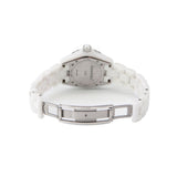  Shop Authentic Chanel J12 Quartz Diamonds White Dial White Steel Strap Watch for Women - J12 H5703 - Luxxuri