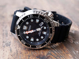  Shop Authentic Citizen Eco Drive Pro Master Diver Black Dial Black Steel Strap Watch For Men - BN0150-28E - Luxxuri