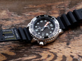  Shop Authentic Citizen Eco Drive Pro Master Diver Black Dial Black Steel Strap Watch For Men - BN0150-28E - Luxxuri