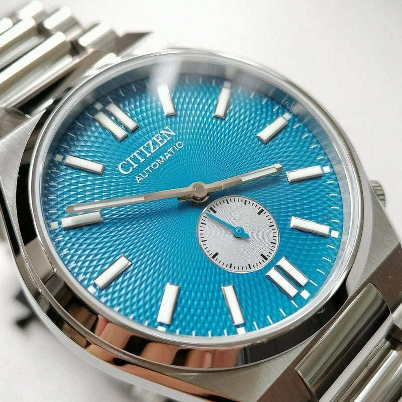  Shop Authentic Citizen Tsuyosa Automatic Blue Dial Silver Steel Strap Watch For Men - NK5010-51L - Luxxuri