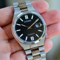  Shop Authentic Citizen Tsuyosa Automatic Black Dial Silver Steel Strap Watch For Men - NJ0150-81E - Luxxuri