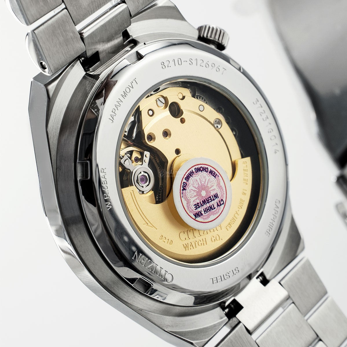  Shop Authentic Citizen x Pantone Automatic Dreamy Pink Dial Silver Steel Strap Watch For Men - NJ0158-89X - Luxxuri