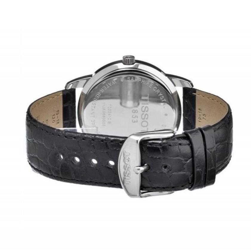  Shop Authentic Tissot Classic Dream Black Dial Black Leather Strap Watch for Men - T033.410.16.053.01 - Luxxuri