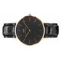  Shop Authentic Daniel Wellington Classic Reading Black Dial Black Leather Strap Watch For Men - DW00100129 - Luxxuri