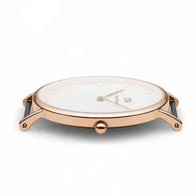  Shop Authentic Daniel Wellington Classy Winchester White Dial Two Tone NATO Strap Watch For Women - DW00100077 - Luxxuri