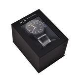  Shop Authentic Armani Exchange Nico Analog Black Dial Black Steel Strap Watch For Men - AX7102 - Luxxuri