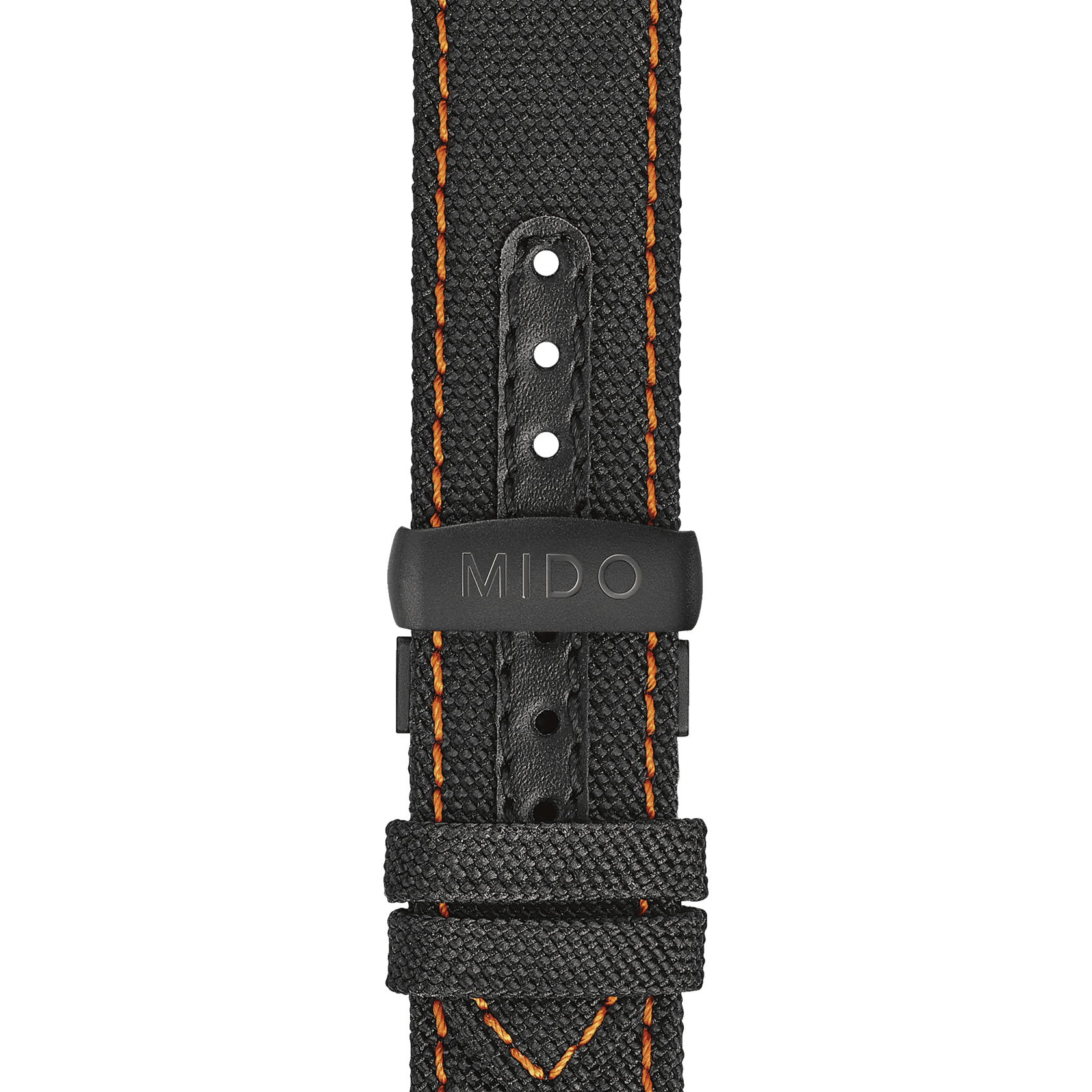 Mido Commander Automatic Gradient Black Dial Black Nylon Strap Watch For Men - M021.407.37.411.00