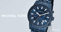  Shop Authentic Michael Kors Hutton Chronograph Blue Dial Blue Steel Strap Watch For Men - MK9088 - Luxxuri