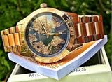  Shop Authentic Michael Kors Layton Rose Gold Dial Rose Gold Steel Strap Watch for Women - MK6395 - Luxxuri