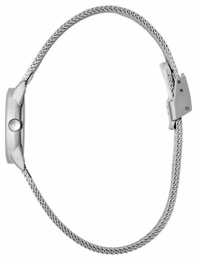  Shop Authentic Calvin Klein Minimal White Dial Silver Mesh Bracelet Watch for Women - K3M23126 - Luxxuri