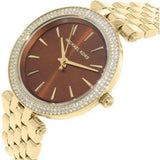  Shop Authentic Michael Kors Darci Amber Dial Gold Steel Strap Watch for Women - MK3408 - Luxxuri