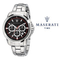  Shop Authentic Maserati Successo Chronograph Black Dial Silver Steel Strap Watch For Men - R8873621009 - Luxxuri
