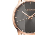 Shop Authentic Calvin Klein City Quartz Grey Dial Black Leather Strap Watch for Men - K2G2G6C3 - Luxxuri