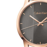  Shop Authentic Calvin Klein City Quartz Black Dial Black Leather Strap Watch for Men - K2G2G6CZ - Luxxuri