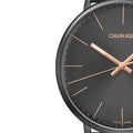  Shop Authentic Calvin Klein High Noon Quartz Black Dial Black Leather Strap Watch for Men - K8M214CB - Luxxuri