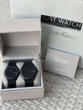  Shop Authentic Calvin Klein Minimal Black Dial Black Mesh Bracelet Watch for Women - K3M524B1 - Luxxuri