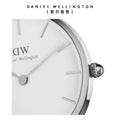  Shop Authentic Daniel Wellington Classic Petite Reading White Dial Black Leather Strap Watch For Women - DW00100185 - Luxxuri