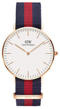  Shop Authentic Daniel Wellington Classic Oxford White Dial Two Tone NATO Strap Watch For Women - DW00100029 - Luxxuri