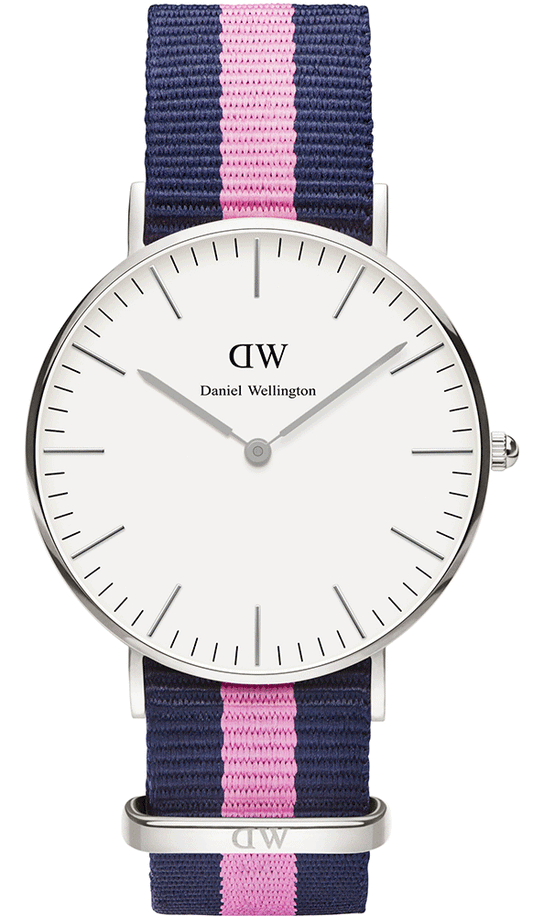  Shop Authentic Daniel Wellington Classy Winchester White Dial Two Tone NATO Strap Watch For Women - DW00100081 - Luxxuri