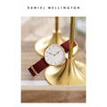  Shop Authentic Daniel Wellington Petite Roselyn White Dial Red Nylon Strap Watch For Women - DW00100291 - Luxxuri