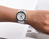  Shop Authentic Seiko 5 Sports SKX GMT Automatic Sky Blue Dial Silver Steel Strap Watch For Men - SSK033K1 - Luxxuri