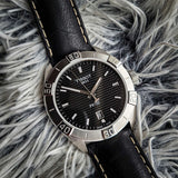  Shop Authentic Tissot PR 100 Sport Quartz Black Dial Black Leather Strap Watch For Men - T101.610.16.051.00 - Luxxuri