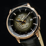  Shop Authentic Mido Commander Automatic Black Dial Black Leather Strap Watch For Men - M021.407.36.411.00 - Luxxuri