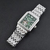  Shop Authentic Emporio Armani Meccanico Automatic Green Dial Silver Steel Strap Watch For Men - AR60067 - Luxxuri