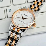  Shop Authentic Mido Baroncelli III Automatic Mother of Pearl White Dial Two Tone Steel Strap Watch For Women - M7600.9.69.1 - Luxxuri