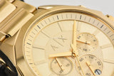  Shop Authentic Armani Exchange Drexler Chronograph Gold Dial Gold Steel Strap Watch For Men - AX2602 - Luxxuri