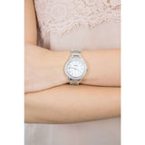  Shop Authentic Fossil Jesse White Dial Silver Steel Strap Watch for Women - ES2362 - Luxxuri