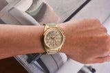  Shop Authentic Armani Exchange Drexler Chronograph Gold Dial Gold Steel Strap Watch For Men - AX2602 - Luxxuri