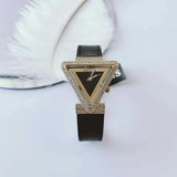  Shop Authentic Guess Fame Quartz Black Dial Black Leather Strap Watch For Women - GW0504L5 - Luxxuri