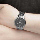  Shop Authentic Tissot T Classic Tradition Chronograph Black Dial Silver Steel Strap Watch For Men - T063.617.11.067.00 - Luxxuri