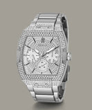  Shop Authentic Guess Phoenix Multifunction Crystals Silver Dial Silver Steel Strap Watch For Men - GW0094G1 - Luxxuri