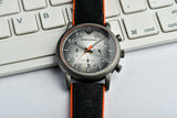  Shop Authentic Emporio Armani Chronograph Quartz Grey Dial Black Leather Strap Watch For Men - AR11174 - Luxxuri
