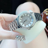  Shop Authentic Guess Madison Diamonds Silver Dial Silver Steel Strap Watch for Women - W0637L1 - Luxxuri