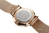  Shop Authentic Tommy Hilfiger Brooklyn Grey Dial Gold Mesh Bracelet Watch for Men - 1791506 - Luxxuri