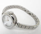  Shop Authentic Gucci Diamantissima Quartz Diamonds White Dial Silver Steel Strap Watch For Women - YA141503 - Luxxuri