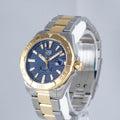  Shop Authentic Tag Heuer Aquaracer Calibre 5 Blue Dial Two Tone Steel Strap Watch for Women - WBD2120.BB0930 - Luxxuri