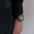  Shop Authentic Daniel Wellington Iconic Link Chronograph Grey Dial Grey Steel Strap Watch for Men - DW00100643 - Luxxuri