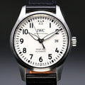  Shop Authentic IWC Pilot's Watch Mark XVIII White Dial Black Leather Strap Watch for Men - IW327002 - Luxxuri