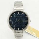  Shop Authentic Michael Kors Pyper Blue Dial Silver Steel Strap Watch For Women - MK4671 - Luxxuri