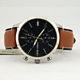  Shop Authentic Fossil Townsman Chronograph Black Dial Brown Leather Strap Watch for Men  - FS5280 - Luxxuri